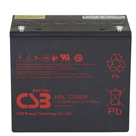 Аккумулятор CSB HRL12200W
