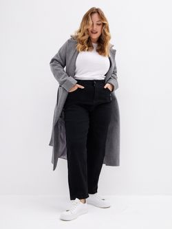 Джинсы больших размеров на молнии