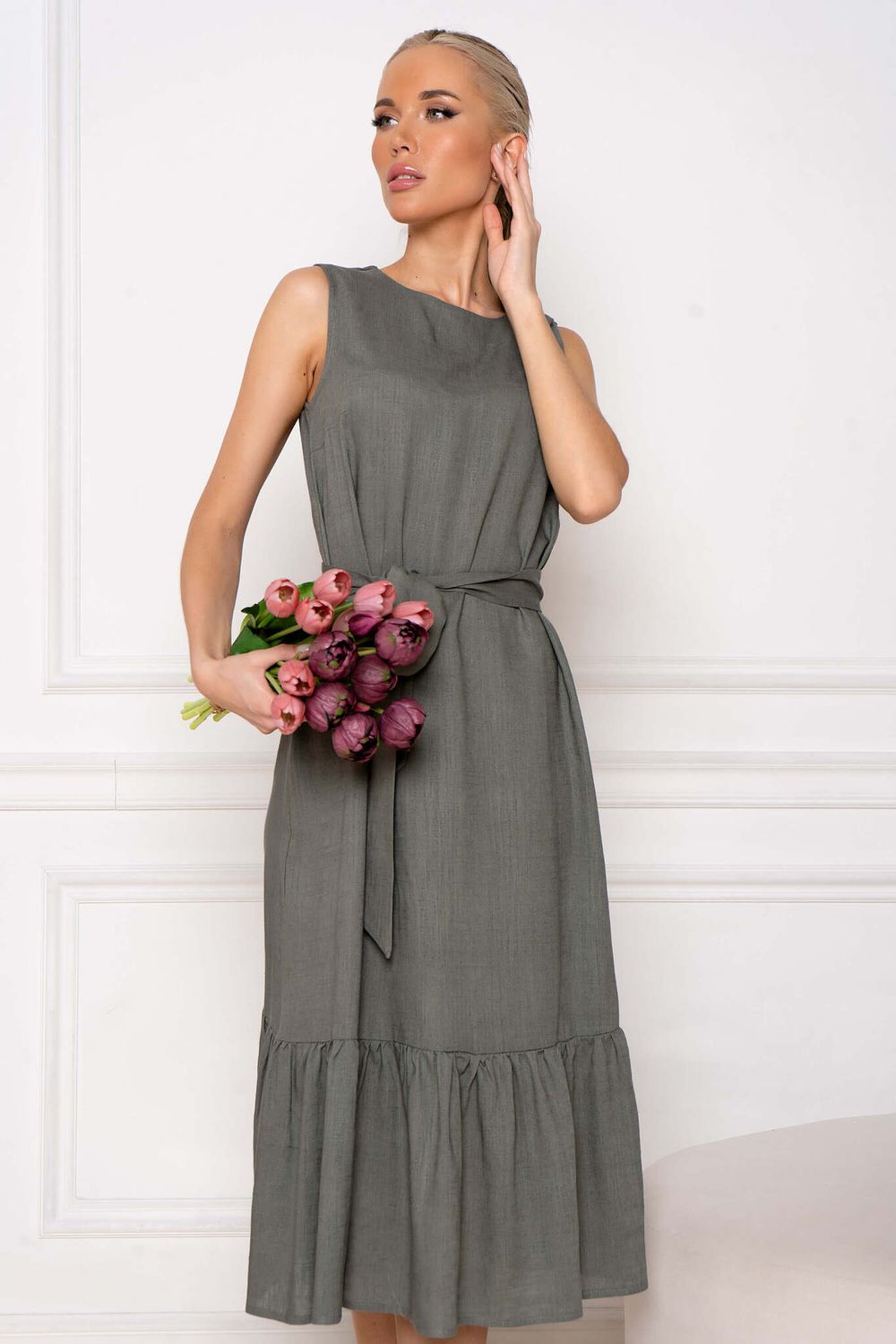 Платье Анисия (полынь) П13106-45М LT Collection