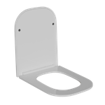 Сиденье для унитаза  WAVE APEKS дюропласт, микролифт, БЕЛЫЙ глянец NEW