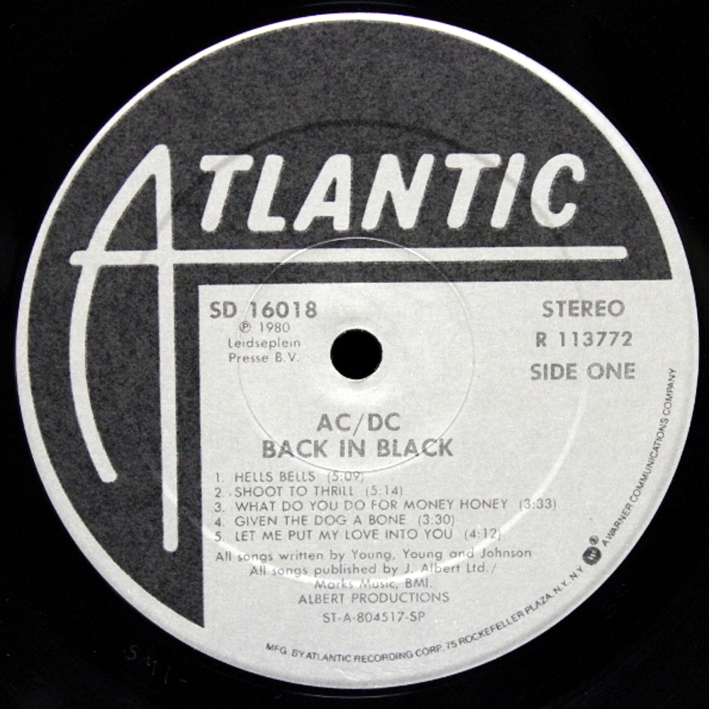 AC/DC / Back In Black (LP)