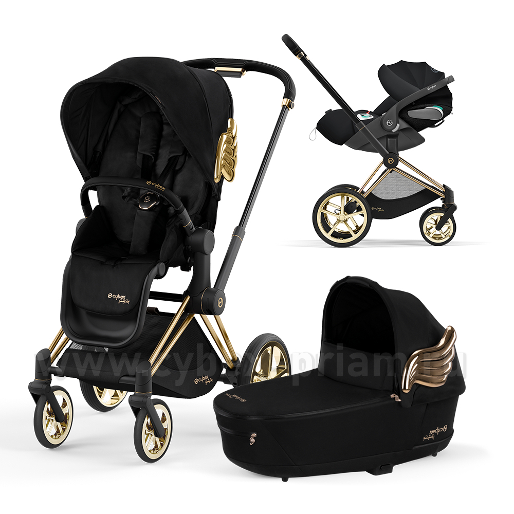 Cybex Priam 4 Jeremy Scott Wings Black 3 1 CYBEX PRIAM.RU
