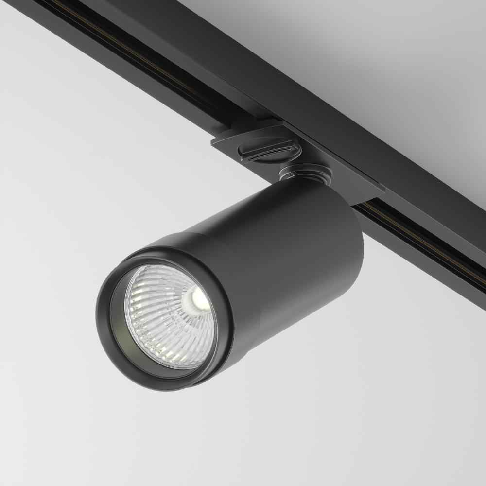 Трековый однофазный светодиодный светильник Maytoni Unity Focus LED TR021-1-12B3K-Z-B