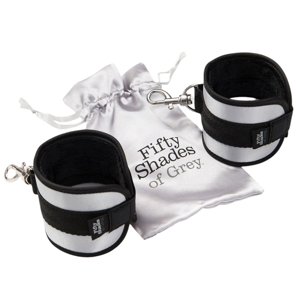 Текстильные мягкие наручники Fifty Shades of Grey Totally His Soft Handcuffs