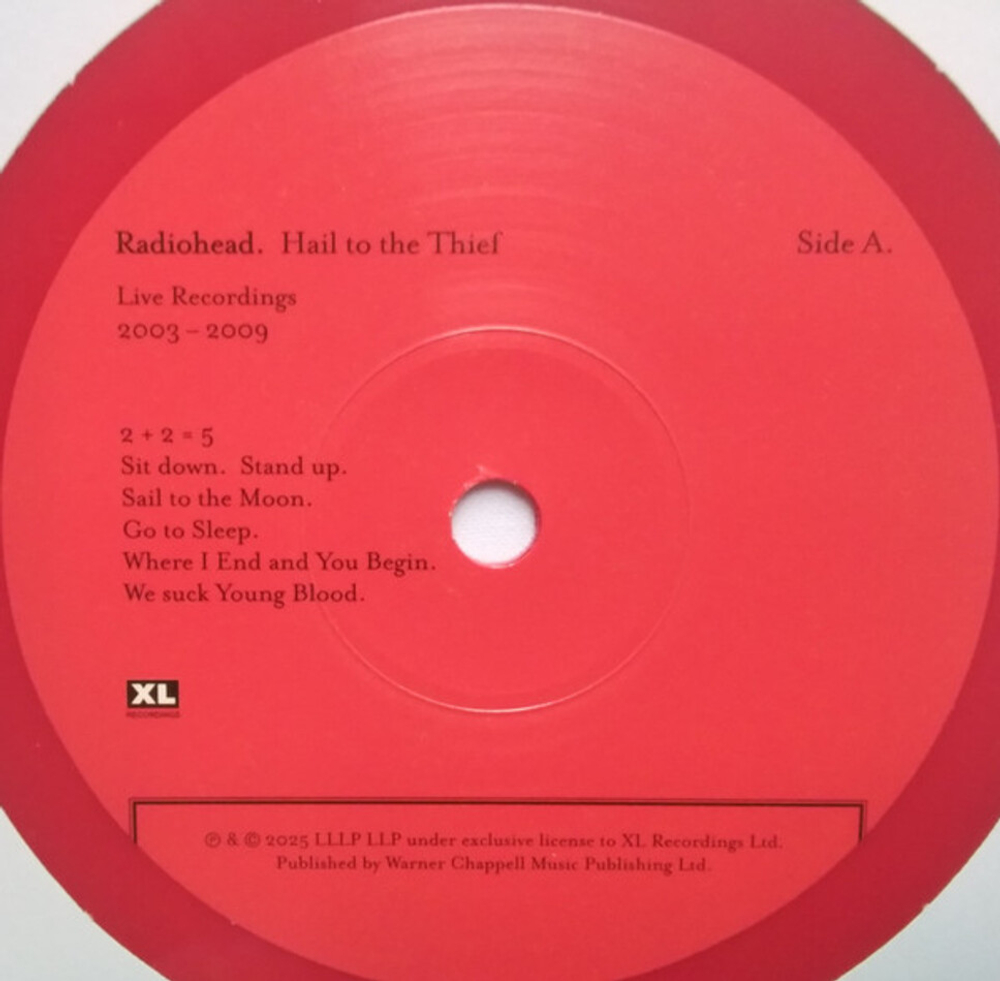 Radiohead / Hail To The Thief (Live Recordings 2003-2009)(Coloured Vinyl)(LP)