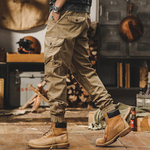 Мужские брюки джогерры резинка плюс замок в американском ретро-стиле. Оптом и в розницу