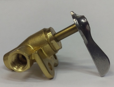 Кран топливный 10/12мм