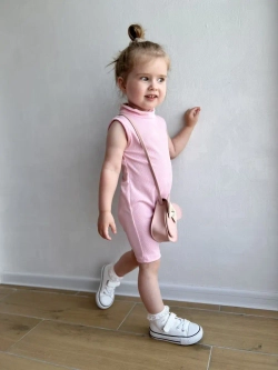 Комбинезон летний в рубчик