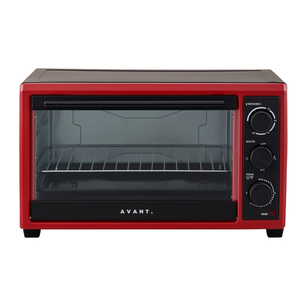 Электропечь Avant OTG-35P240M-J01R, красный