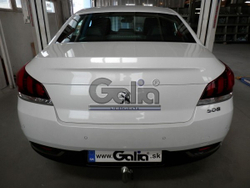 Фаркоп оцинкованный Galia P043A для Peugeot 508 седан 2011-(паспорт и сертификат в комплекте)(без электрики)