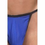 Мужские трусы стринги синие Cosmos Colors NN01RBS