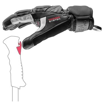 Горнолыжные перчатки Leki Griffin pro 3D 24/25