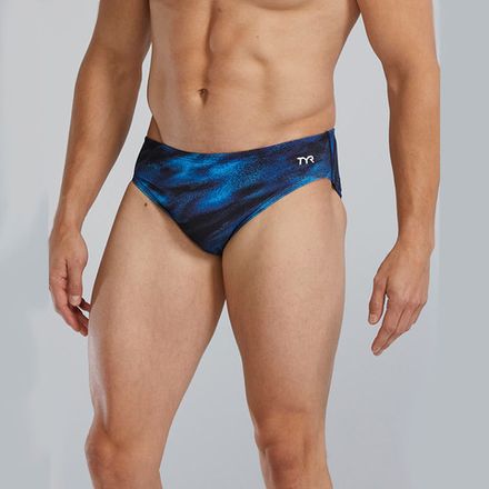 Плавки TYR Soren Durafast Elite Brief, RSOR7A-420, р.32 (рос.48), полиэстер, спандекс, синий