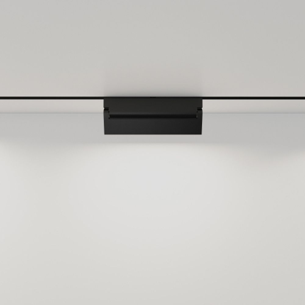 Магнитный трековый светильник ЭРА TRM20-2-22-12W3K BK светодиодный 12Вт 3000К черный для системы NOVA | Магнитные трековые светильники