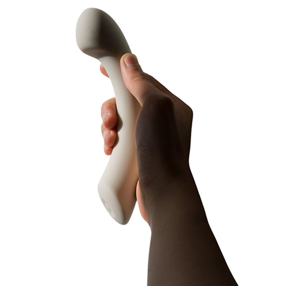 Серый аккумуляторный вибратор 17,8 см для зоны G Sose Mirage MI00105