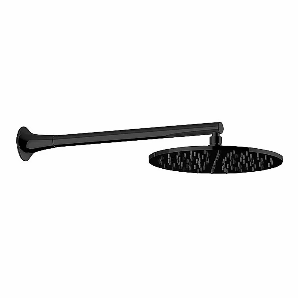 Верхний душ Cisal VITA VI01319140 D250 черный матовый