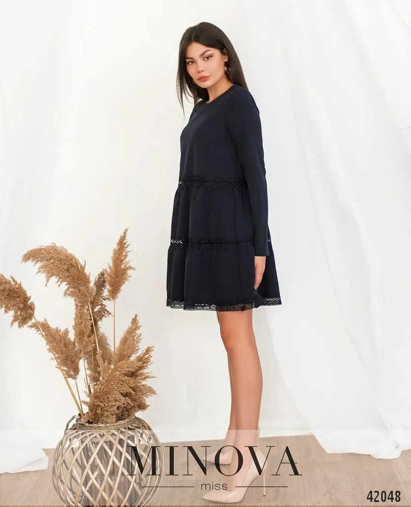 Платье 4130-синий Minova
