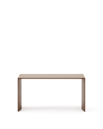Litto Журнальный столик из шпона ореха с отделкой натурального цвета, 90 x 45 см