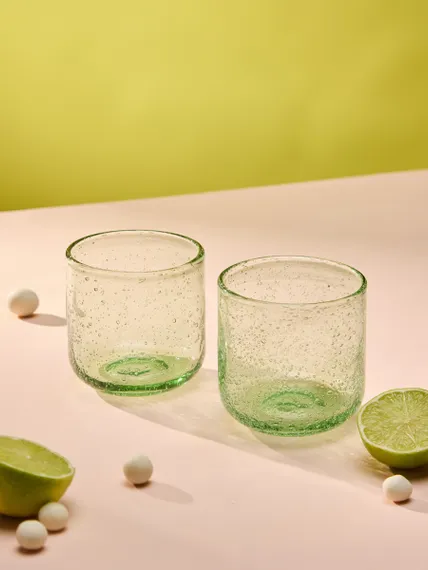 Набор стаканов flowi, 310 мл, зеленые, 2 шт.