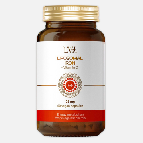 LIPOSOMAL VITAMINS L'Vit Liposomal Iron + Vitamin C, 60 капсул
