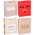 Пакет подарочный «Волшебный Новый год» 26*32*10 см, микс