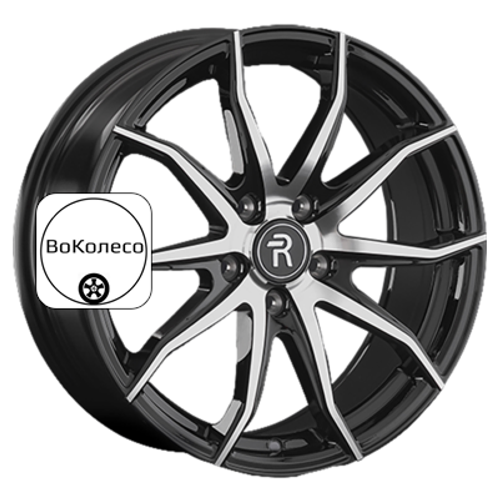 7,5x18/5x108 ET38 D60,1 JT2 BKF (конус, C570) Replay