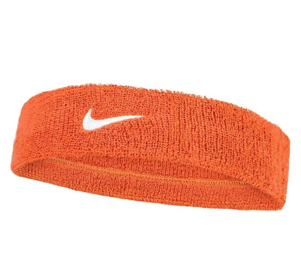 Повязка на голову Nike Swoosh Headband - team orange/white