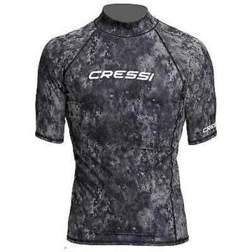 Гидрофутболка-рашгард Cressi Man с коротким рукавом камуфляж