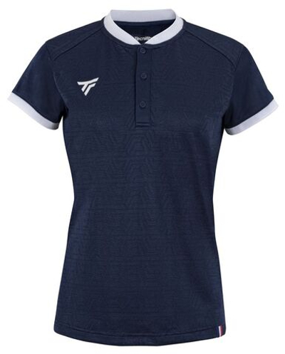 Женское поло Tecnifibre Team Mesh Polo - Blue