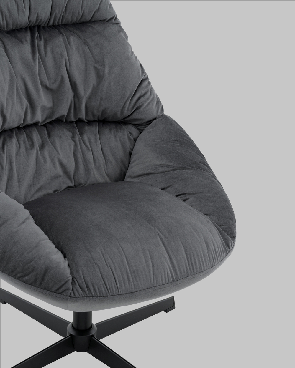 Кресло Оррелл серый