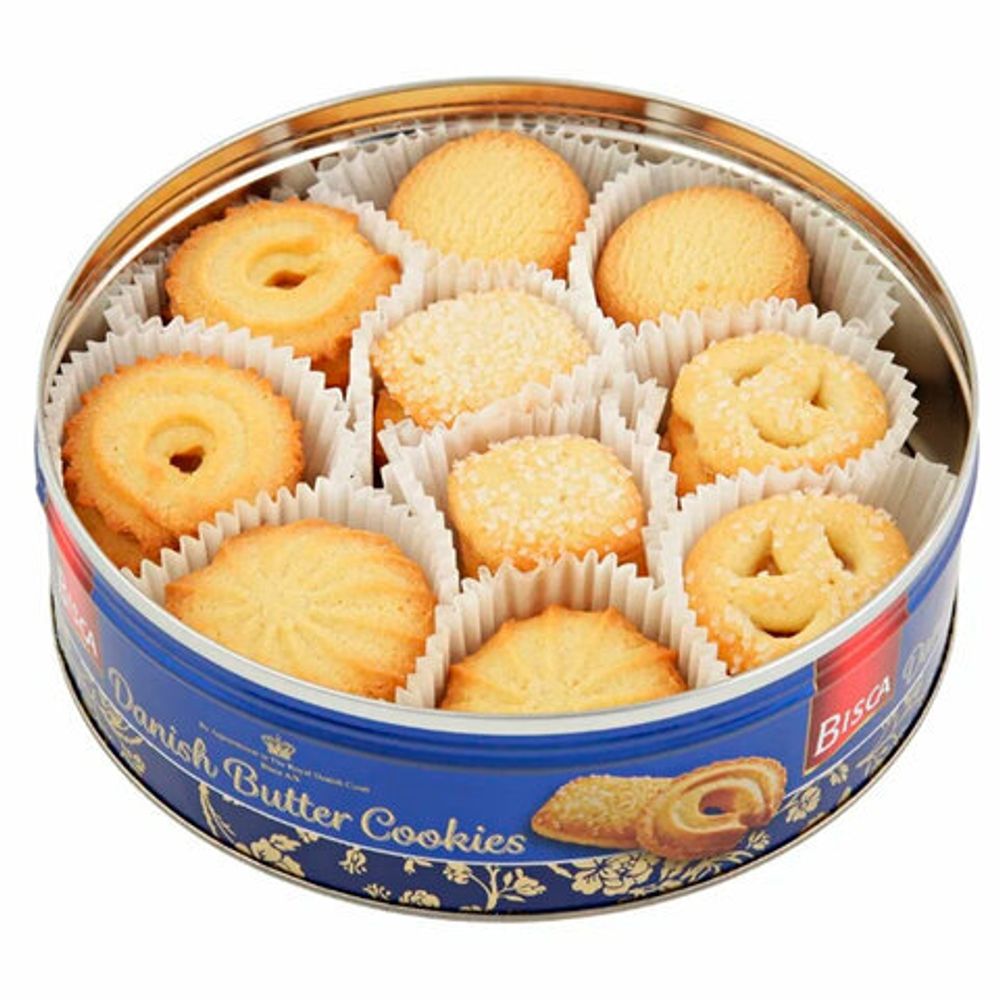 Печенье Датское DANISA "Butter Cookies" сдобное со сливочным вкусом 200 г, ИНДОНЕЗИЯ
