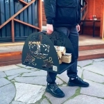 Дровница для дома купить в Москве