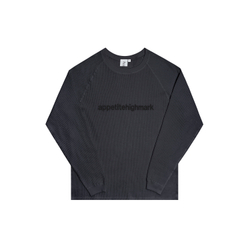 Лонгслив Appetite Waffle Longsleeve "Graphite"