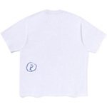 A Bathing Ape Bathing Ape Ss26 Футболка Cotton Letter Foreign Language 0zxtem328101q белый