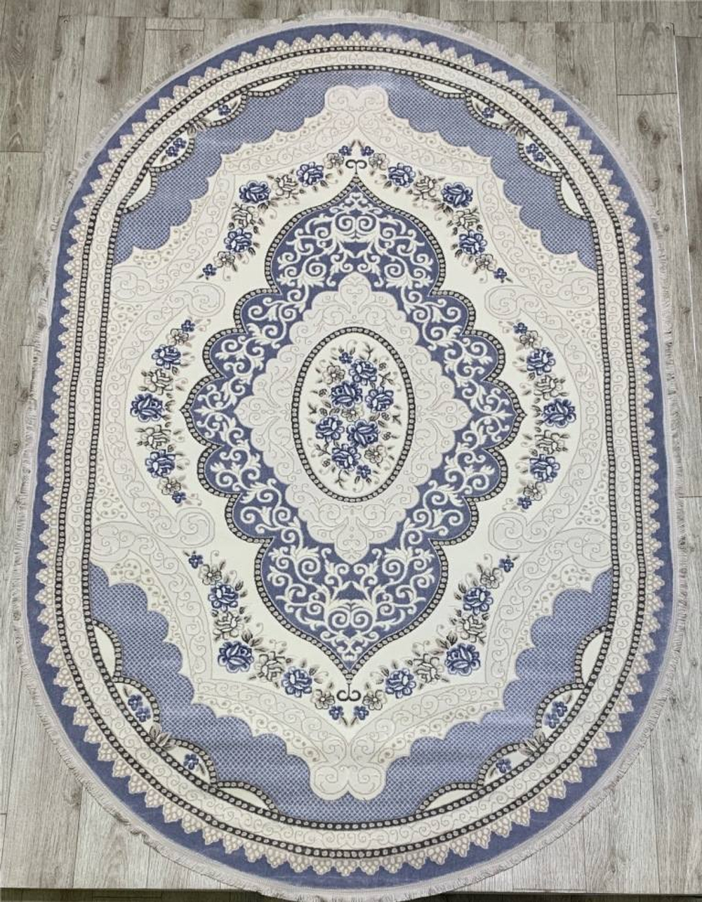 Rimma Lux 36888J CREAM \ BLUE Овал