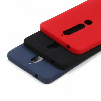 Панель матовая однотонная для Nokia 6 (2018), 008972 Красный