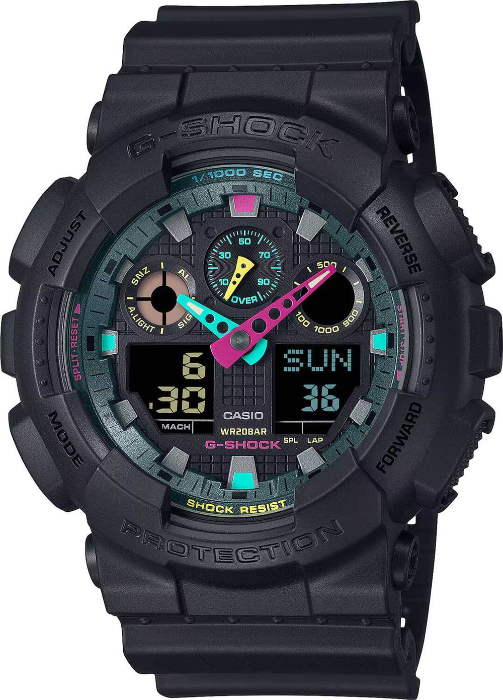Мужские наручные часы Casio G-Shock GA-100MF-1A