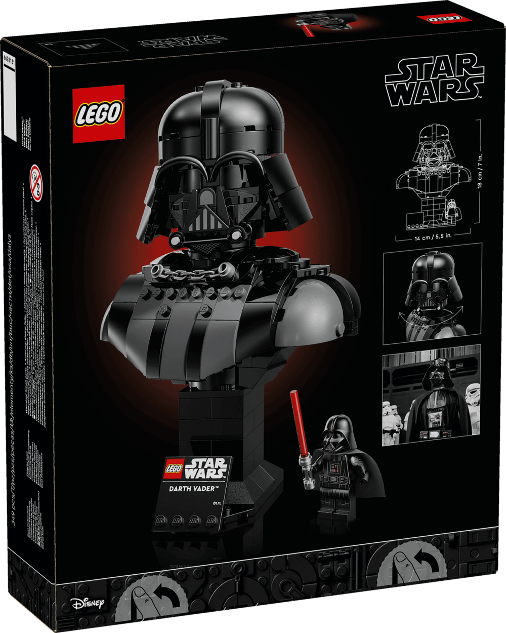 Конструктор LEGO Star Wars 75439 Darth Vader Bust
