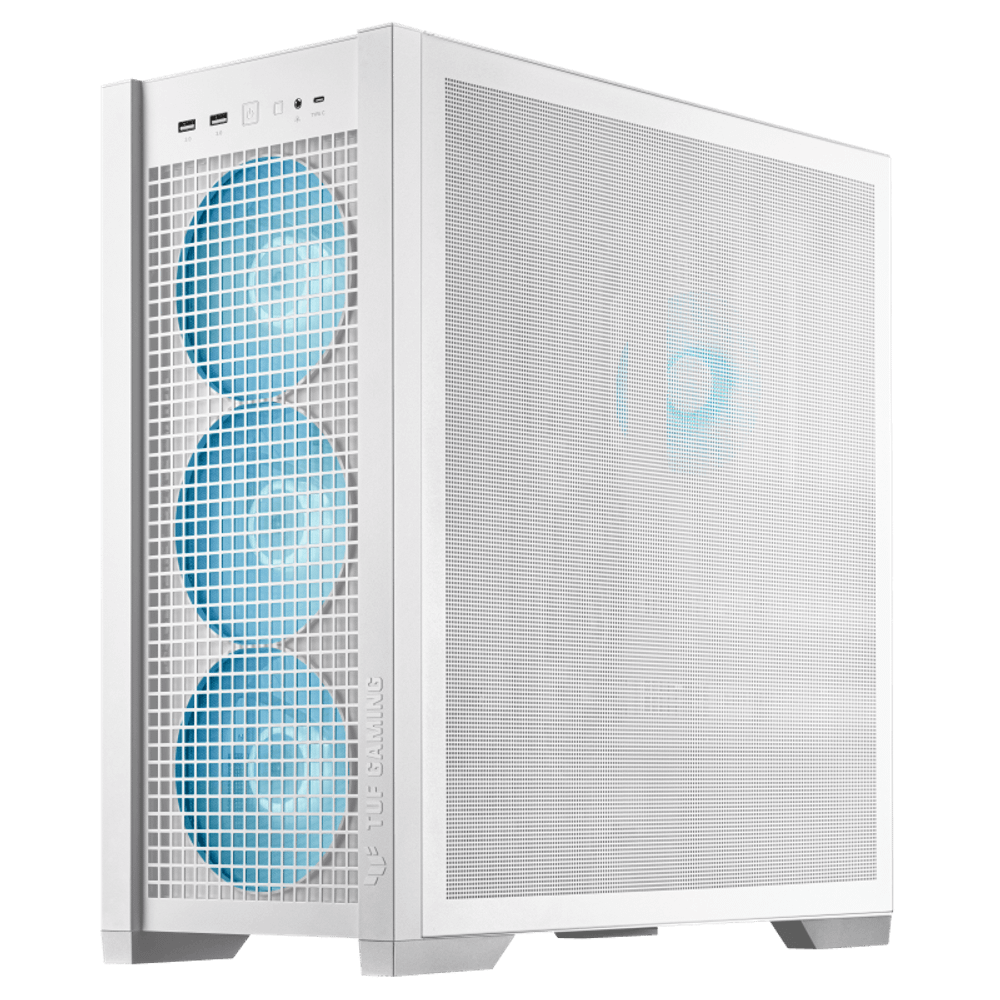Корпус ASUS TUF GAMING GT302 TG ARGB WHITE EATX/ATX/mATX/mITX 90DC00I3-B19000