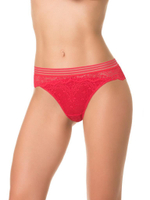 Соблазнительные кружевные трусики-бразилиана (Размер: M) (Цвет: черный)