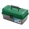 Ящик для инструментов Helios двухполочный зеленый