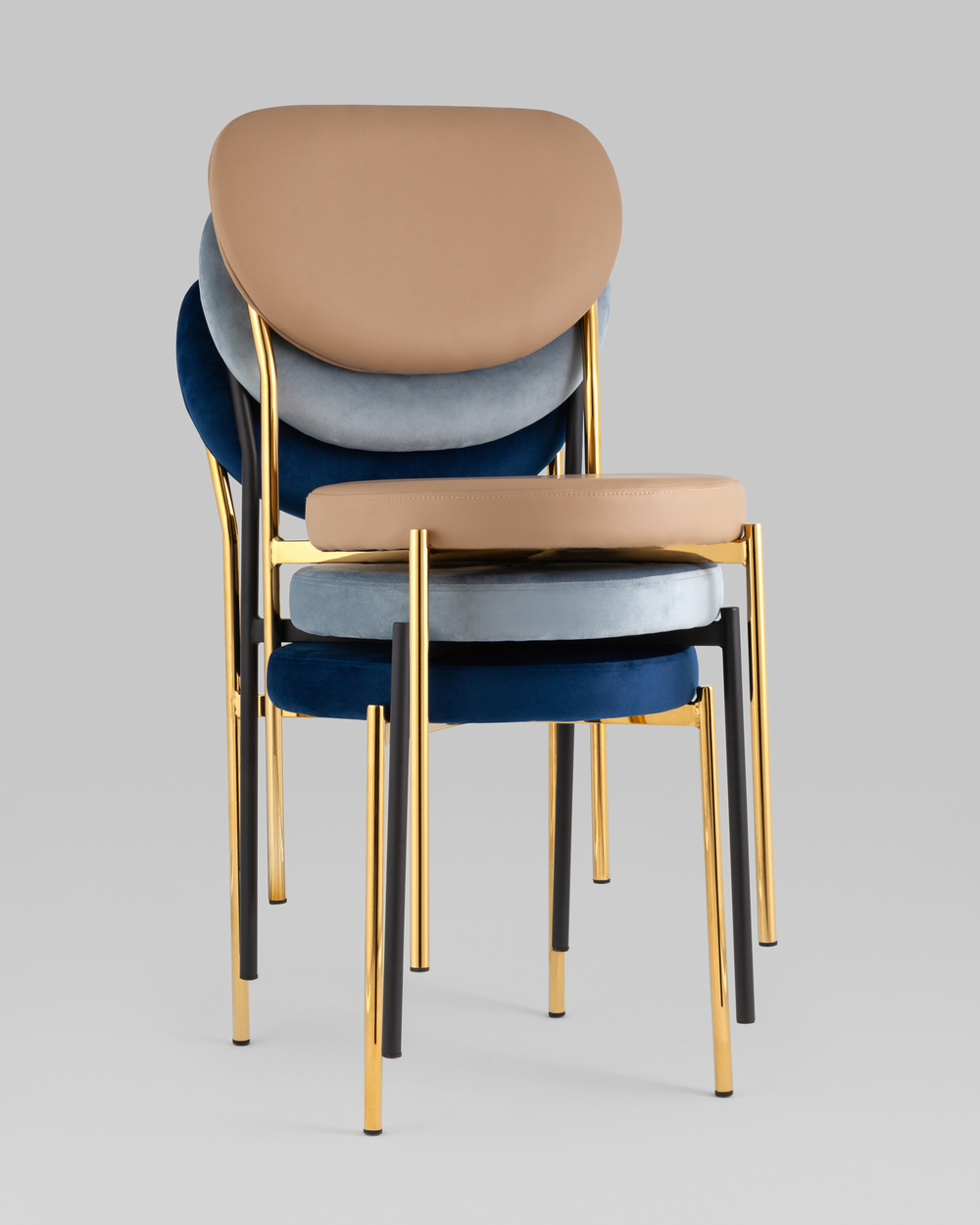 Стул Барбара NEW велюр терракотовый