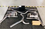 Выхлопная система с заслонками для Mercedes-Benz BENZ W205 C180 C200 C250 C260