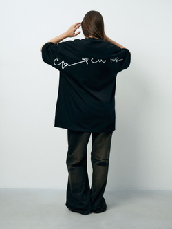 Футболка оверсайз "OTMA x BOZE"