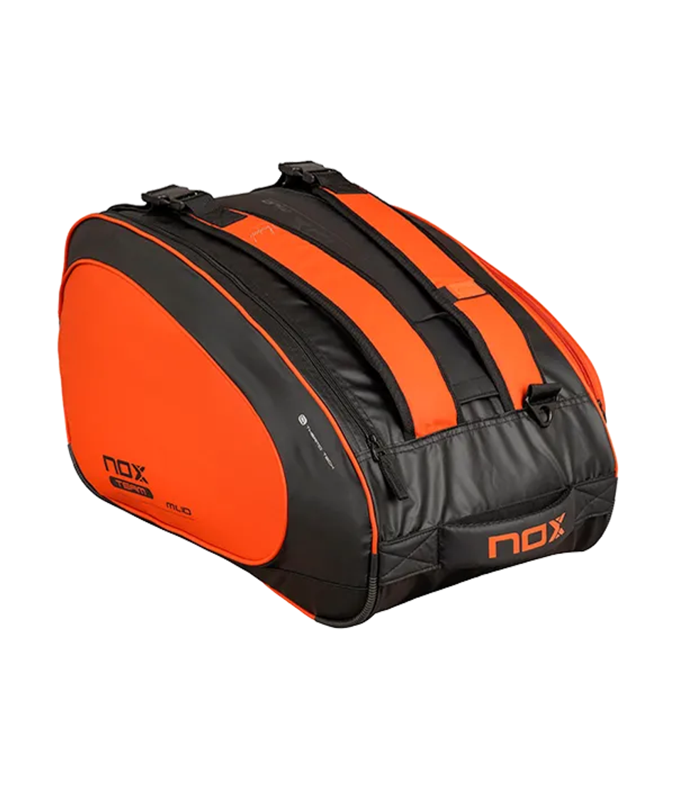 Сумка для падел Nox ML10 Team Black-Clay 2025, серия Miguel Lamperti