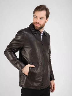 Кожаная куртка демисезонная