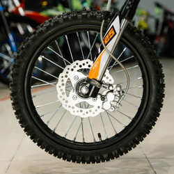 Питбайк KAYO BASIC K125EA 17/14 KRZ 2024 г. (полуавтомат, электростартер)