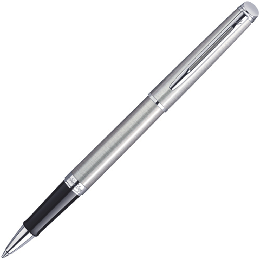 Роллерная ручка Waterman Hemisphere Essential Stainless Steel CT S0920450 с палладиевым покрытием в подарочной упаковке