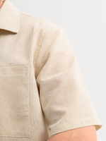 Сорочка верхняя мужская "Лён"