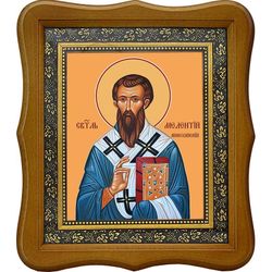 Мелетий, архиепископ Антиохийский, святитель. Икона на холсте.